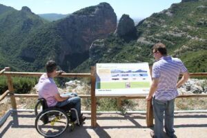 EUROPA PREMIA LA ACCESIBILIDAD DEL PARQUE DE GUARA