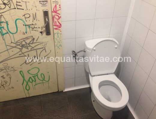 Baño accesible, Mesón de la Nabarrería, Pamplona.