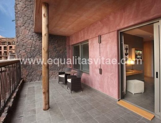 Acceso a terraza de una de las habitaciones accesibles. Foto http://www.lopesan.com/es/hotel-lopesan-baobab-resort
