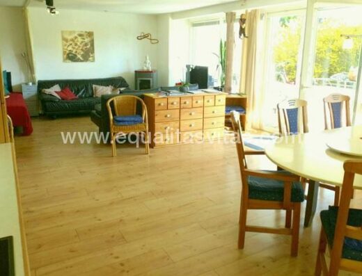 Zona comedor, Casa Sehestedt. Foto http://ferienwohnung-sehestedt.de/