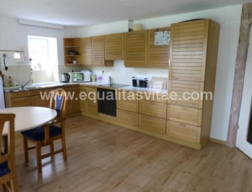 Cocina, Casa Sehestedt. Foto http://ferienwohnung-sehestedt.de/