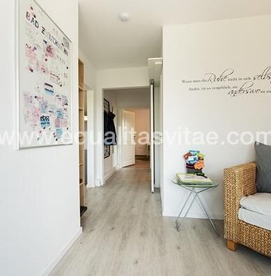 Zonas de paso superiores a 90 cm, casa aschwege. Foto www.ferienwohnunghausaschwege.de