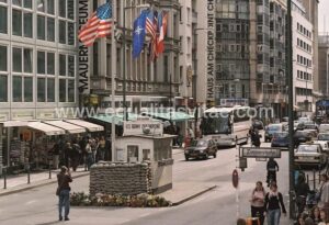 Vista exterior del Museo Checkpoint Charlie. Imagen facilitada por el propio museo Checkpoint Charlie.