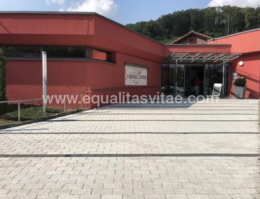 Entrada a Südpfalz therme.