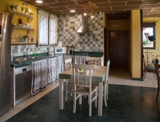 Cocina, Finca Los Pájaros, Toledo.