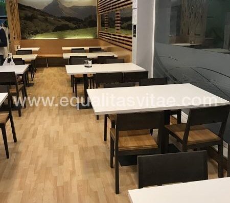 Interior cafetería, Hotel Beasain, Guipúzcoa.