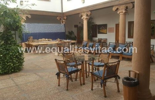 Patio, Casa de Don Manolito, Villanueva de los Infantes, Ciudad Real.