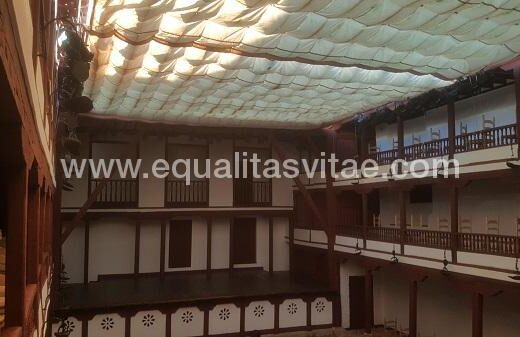 Interior del Corral de Comedias de Almagro, Ciudad Real.