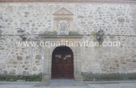 Puerta de entrada accesible a la Basílica del Prado, Talavera de la Reina.