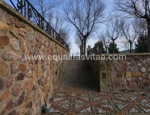 Rampa de acceso, Ermita del Cristo del Valle, Tembleque.