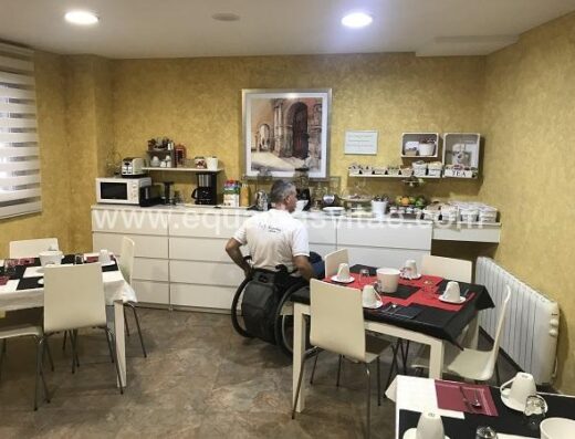 Desayunador, Hostal San Pedro. Frómista, Palencia.