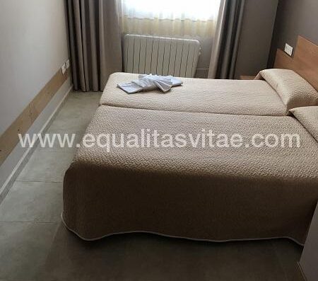 Habitación accesible, Hostal San Pedro, Frómista, Palencia.