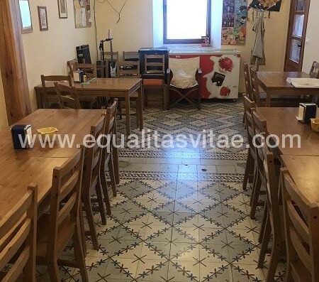 Sala de estar. Albergue Hospital San Bruno, Moratinos.