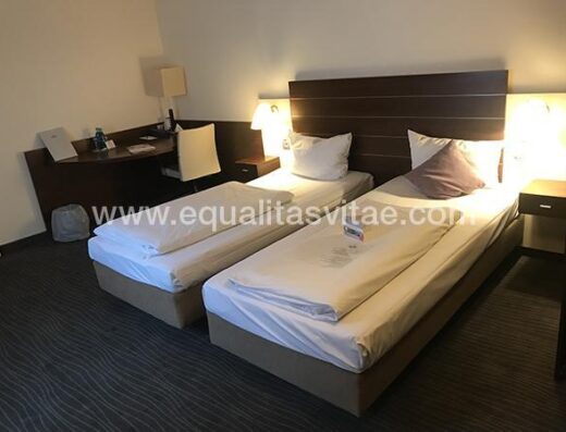 Habitación adaptada del Hotel Achat City Wiesbaden
