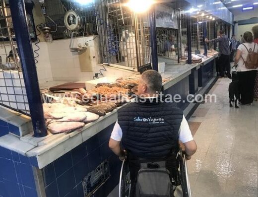 Uno de los puestos del Mercado Central de Ceuta.