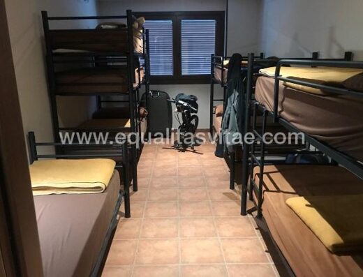 Habitación accesible. La Casa del Peregrino, El Acebo de San Miguel.
