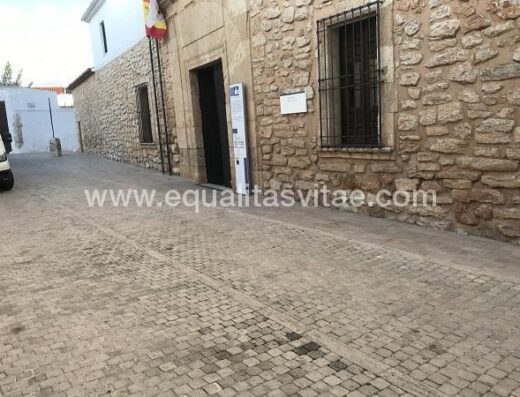 Entorno accesible. Casa Museo Dulcinea, El Toboso.