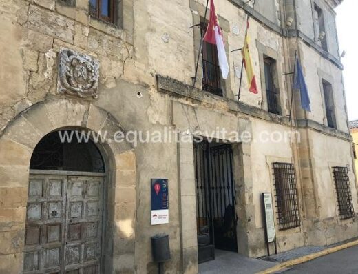 Edificio donde se encuentra el Museo de Arte Sacro de Huete.