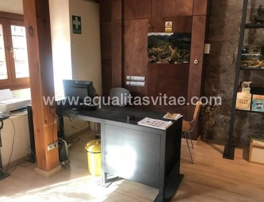 Recepción. Centro de Interpretación de la Ganadería, Checa.