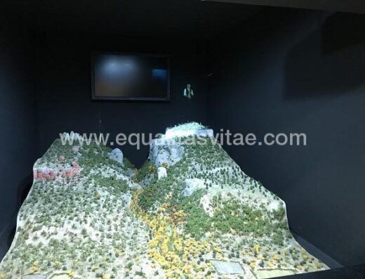 Maqueta Parque Natural del Alto Tajo. Centro de interpretación del Río Tajo, Zaorejas.