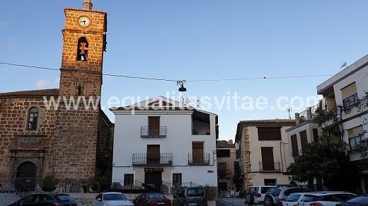 Plaza Mayor. Ruta por Letur.