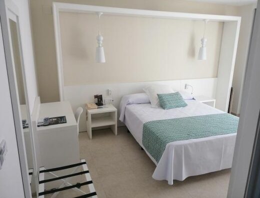 Una de las habitaciones adaptadas del Gran Hotel Peñíscola. Imagen facilitada por el hotel.