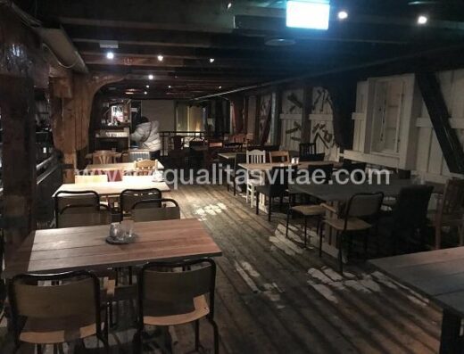 Zona comedor, Restaurante Full Steam Tromso.