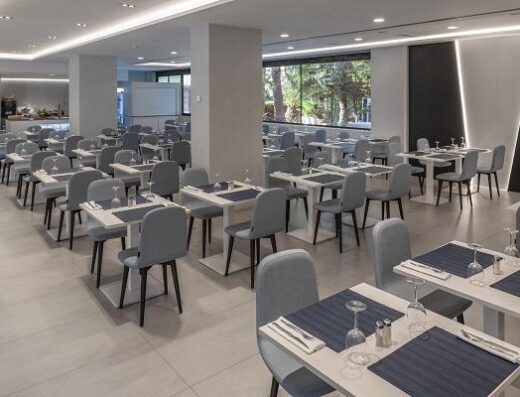 Restaurante. Hotel Olympus Palace, Salou. Imagen facilitada por el hotel.