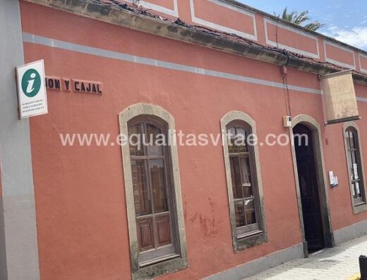 Entrada al C. I. del Patrimonio Histórico de Ingenio, Gran Canaria.