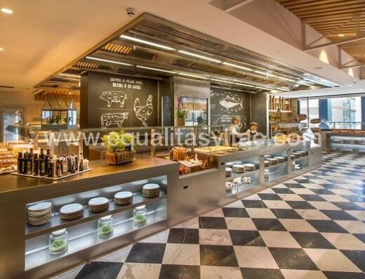 Restaurante buffet.