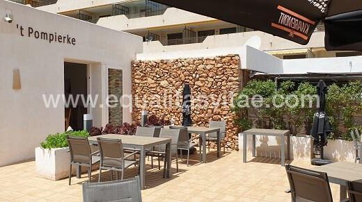 Terraza accesible.