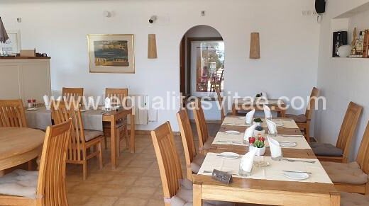 Interior del restaurante.
