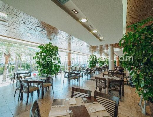 Restaurante. Foto cedida por el hotel AR Diamante Beach, Calpe.