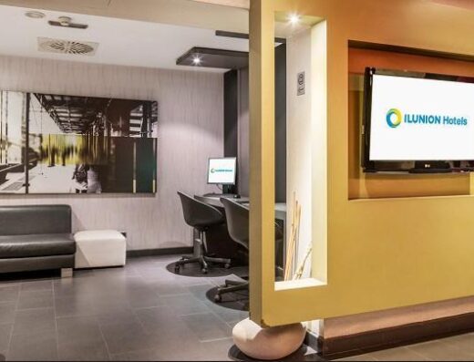 Punto de internet. Imagen facilitada por ILUNION Hotels.