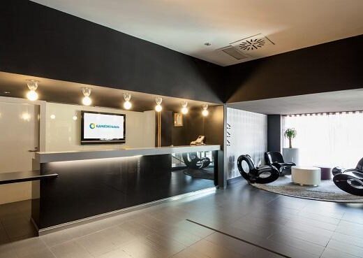 Zona recepción. Imagen facilitada por ILUNION Hotels.