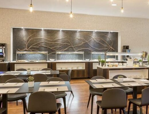 Desayunador/Buffet. Madrid. Imagen facilitada por ILUNION Hotels.