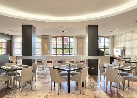 Restaurante accesible. Imagen facilitada por ILUNION Hotels.