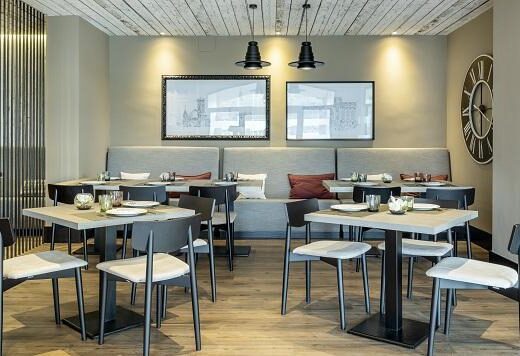 Comedor restaurante. Imagen facilitada por ILUNION Hotels.