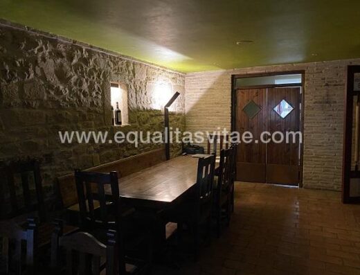 Interior de comedor.