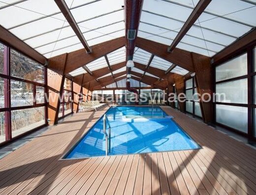 Piscina climatizada.