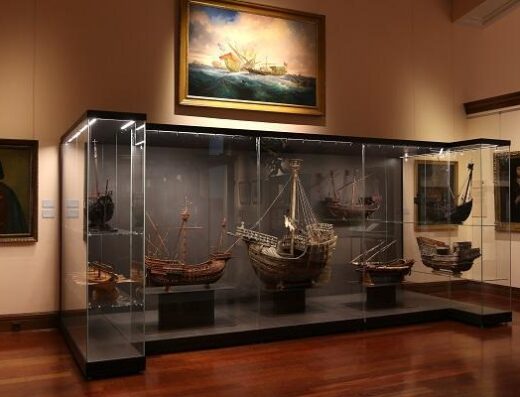 Sala expositiva, Museo Naval. Imagen facilitada por el propio museo.