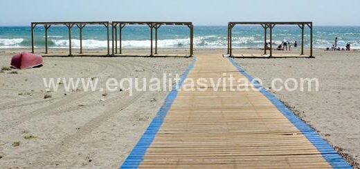 Playa accesible de Lancón