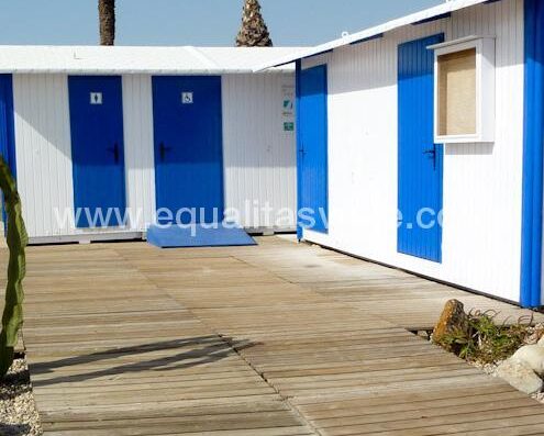 Playa accesible el Descargador