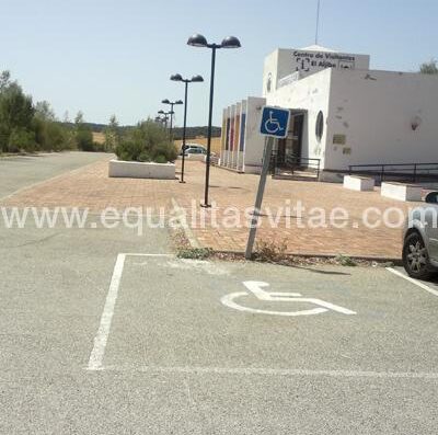 Parking accesible en el Aljibe