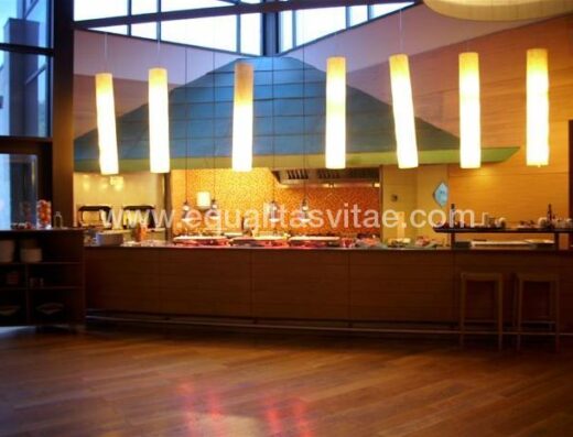 Comedor accesible en Novotel Bilbao