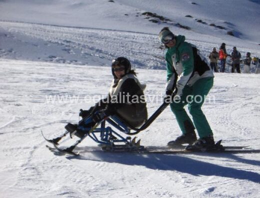 Esquí adaptado en Sierra Nevada
