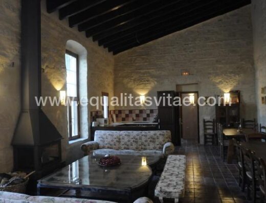 Salón de estar en Casa  Rural Santa Petronila