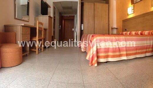 Habitaciones accesibles para personas con discapacidad en Hotel Papa Luna