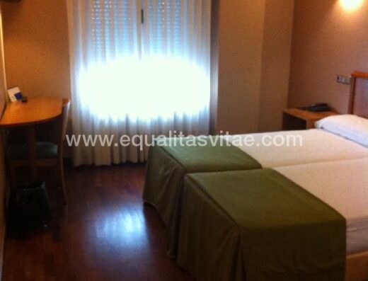 Habitación accesible en Hotel Carreño