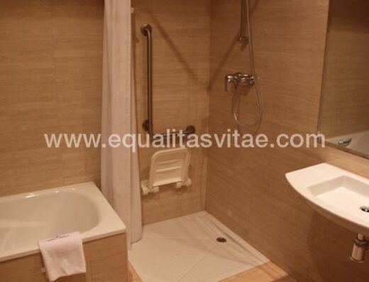 Ducha accesible